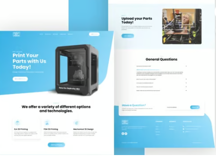 UI UX Landing Page